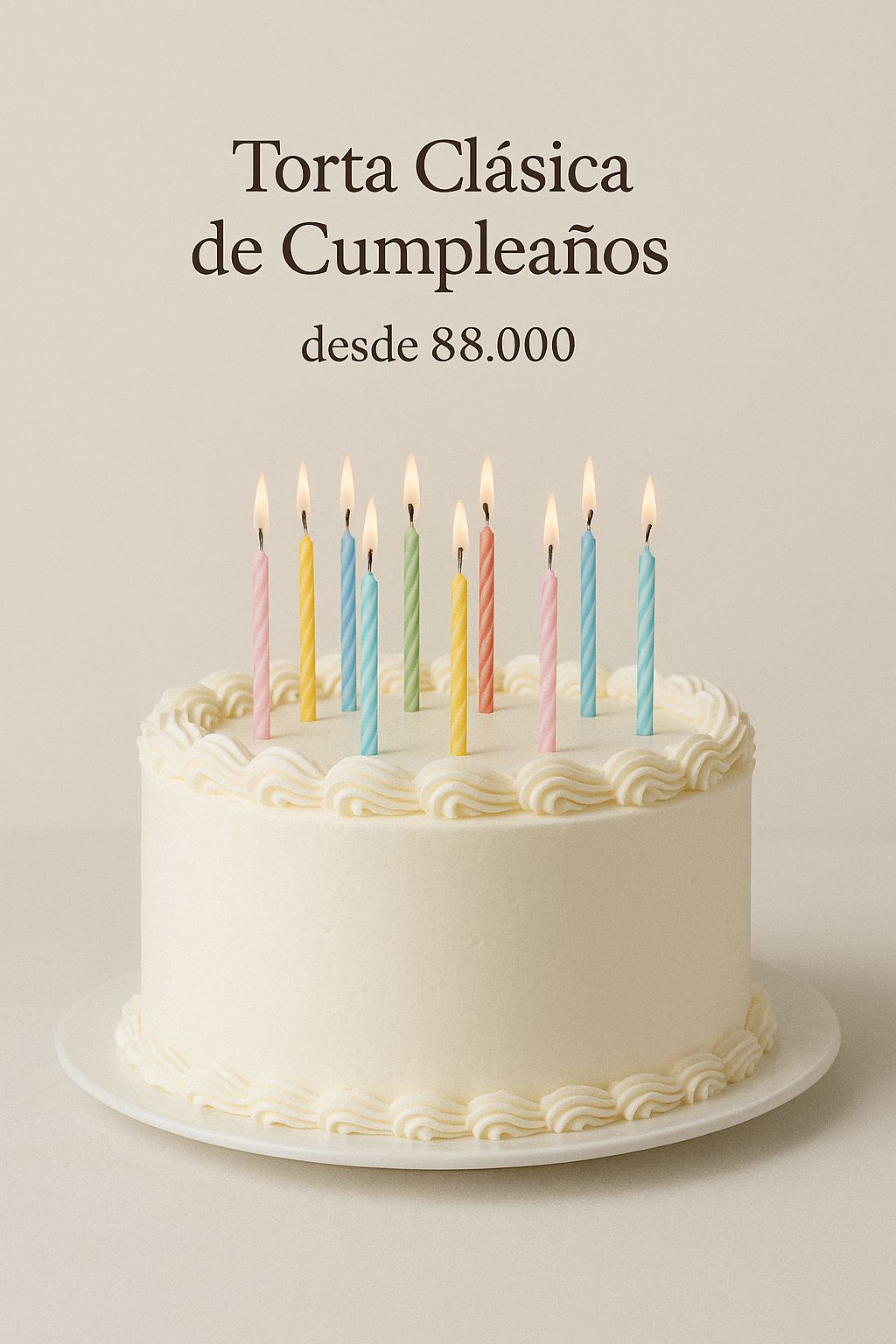 Torta de cumpleaños